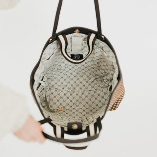 Woven Tiffany Organizer Tote Bag ~PREORDER~ - Instyle Boutique