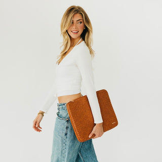 Walker Woven Laptop Sleeve - ARRAY SPECIAL ~PREORDER~ - Instyle Boutique