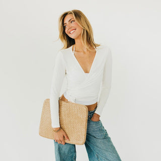 Walker Woven Laptop Sleeve - ARRAY SPECIAL ~PREORDER~ - Instyle Boutique