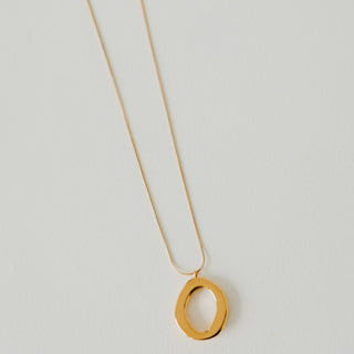 Camille Open Circle Statement Necklace - WATERPROOF ~PREORDER~ - Instyle Boutique