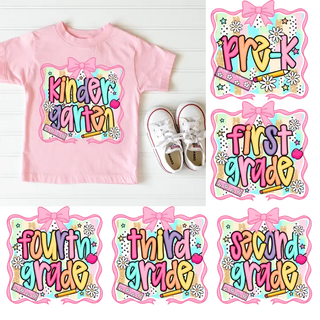 Back To School Pink Shirt ~PREORDER~