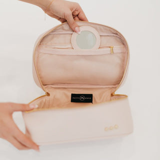 Madelyn Bow Makeup Bag ~PREORDER~ - Instyle Boutique