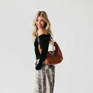 Sienna Slouchy Woven Shoulder Bag - TOP SELLER ~PREORDER~ - Instyle Boutique
