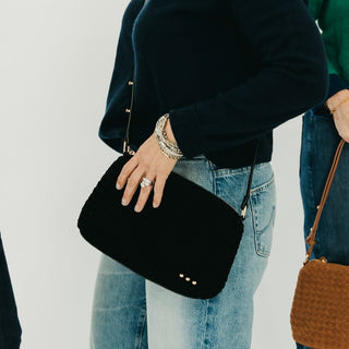 Suede Harper Hobo Shoulder Bag ~PREORDER~ - Instyle Boutique