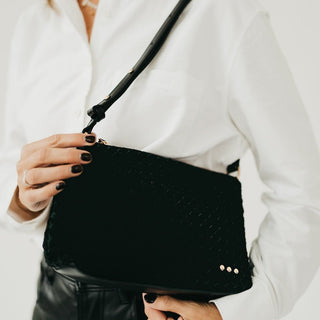 Suede Harper Hobo Shoulder Bag ~PREORDER~ - Instyle Boutique