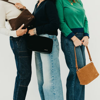 Suede Harper Hobo Shoulder Bag ~PREORDER~ - Instyle Boutique