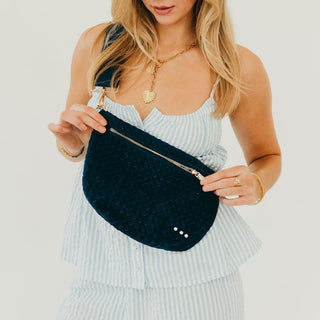Suede Westlyn Woven Bum Bag ~PREORDER~ - Instyle Boutique