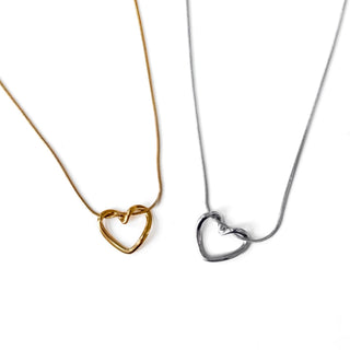 Tangled in Love Heart Necklace - WATERPROOF ~PREORDER~ - Instyle Boutique