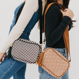 Woven Willow Camera Crossbody Bag ~PREORDER~ - Instyle Boutique