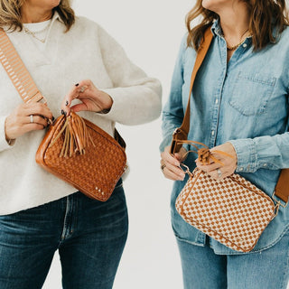 Woven Willow Camera Crossbody Bag ~PREORDER~ - Instyle Boutique