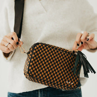 Woven Willow Camera Crossbody Bag ~PREORDER~ - Instyle Boutique