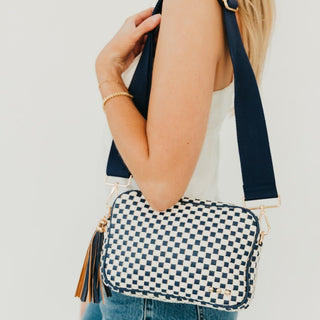 Woven Willow Camera Crossbody Bag ~PREORDER~ - Instyle Boutique