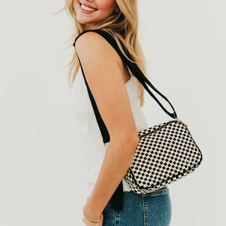 Woven Willow Camera Crossbody Bag ~PREORDER~ - Instyle Boutique