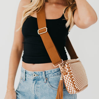 Woven Willow Camera Crossbody Bag ~PREORDER~ - Instyle Boutique