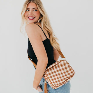 Woven Willow Camera Crossbody Bag ~PREORDER~ - Instyle Boutique